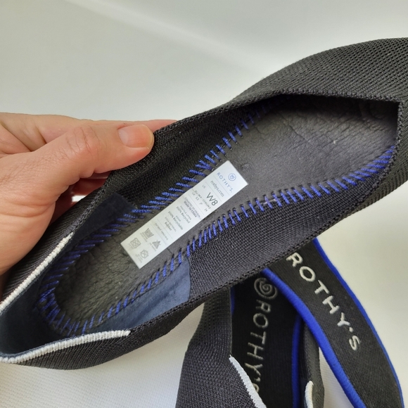 Rothy's Pointy Toe Flats Excellent Condition Sz 8 - Picture 11 of 13